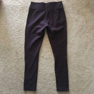Parasuco Pants - Burgundy Maroon Moto Legging Parasuco Pants - Burgundy Maroon Moto Legging